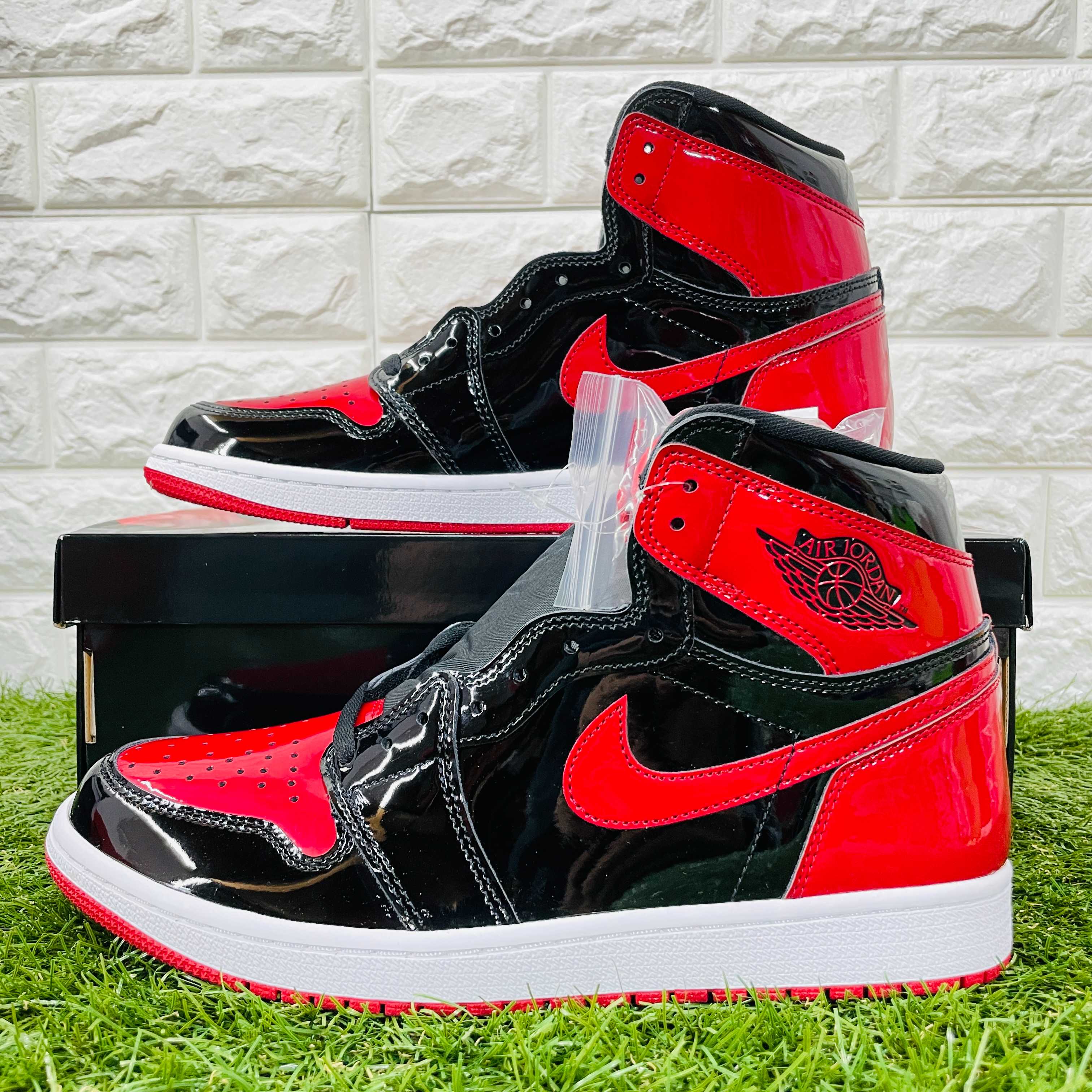 Nike Air Jordan 1 High Patent Bred 28cmAJ1 - スニーカー