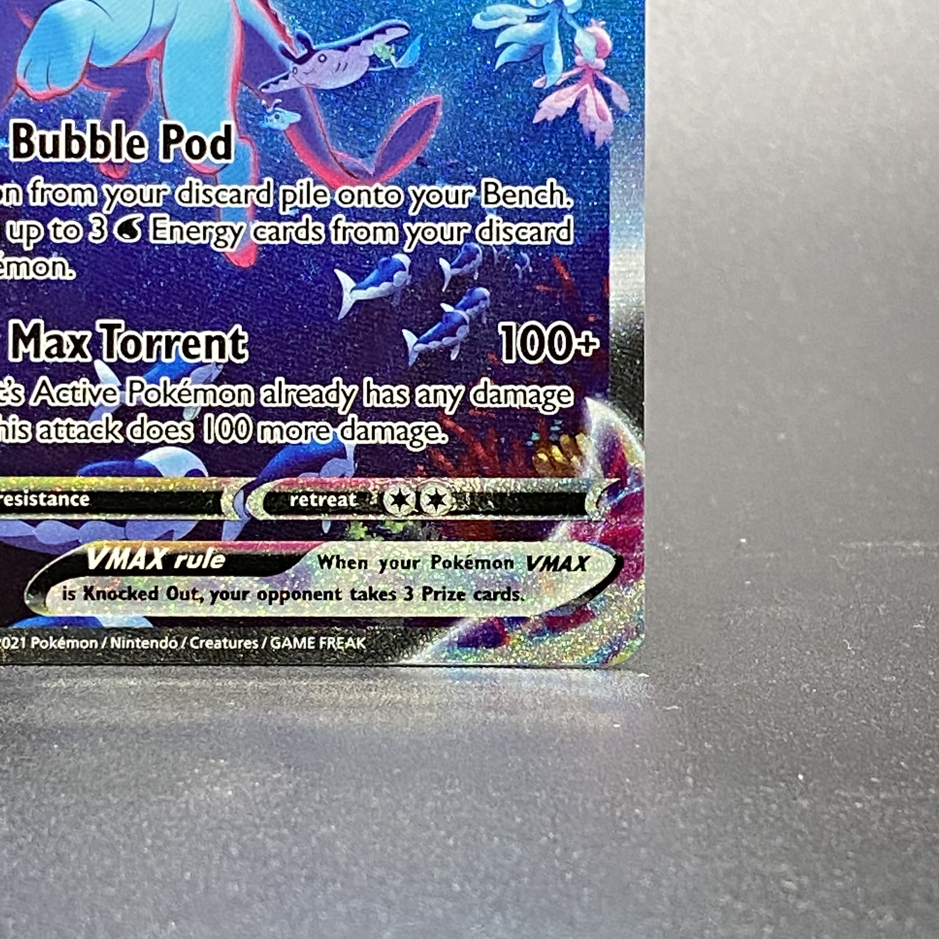 英語版 シャワーズVMAX SA プロモ SWSH182