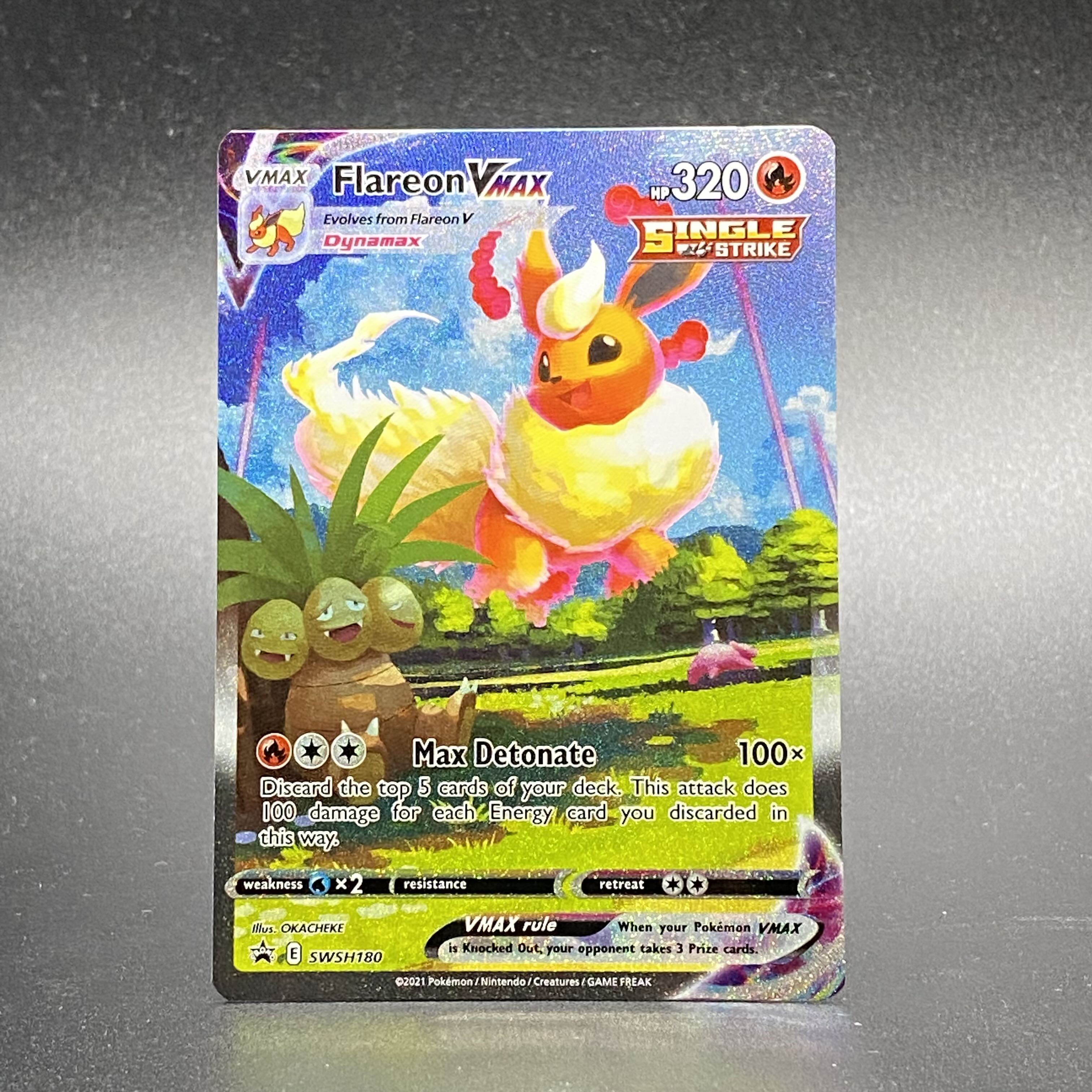 English version FlareonVMAX SA Promo SWSH180 1枚