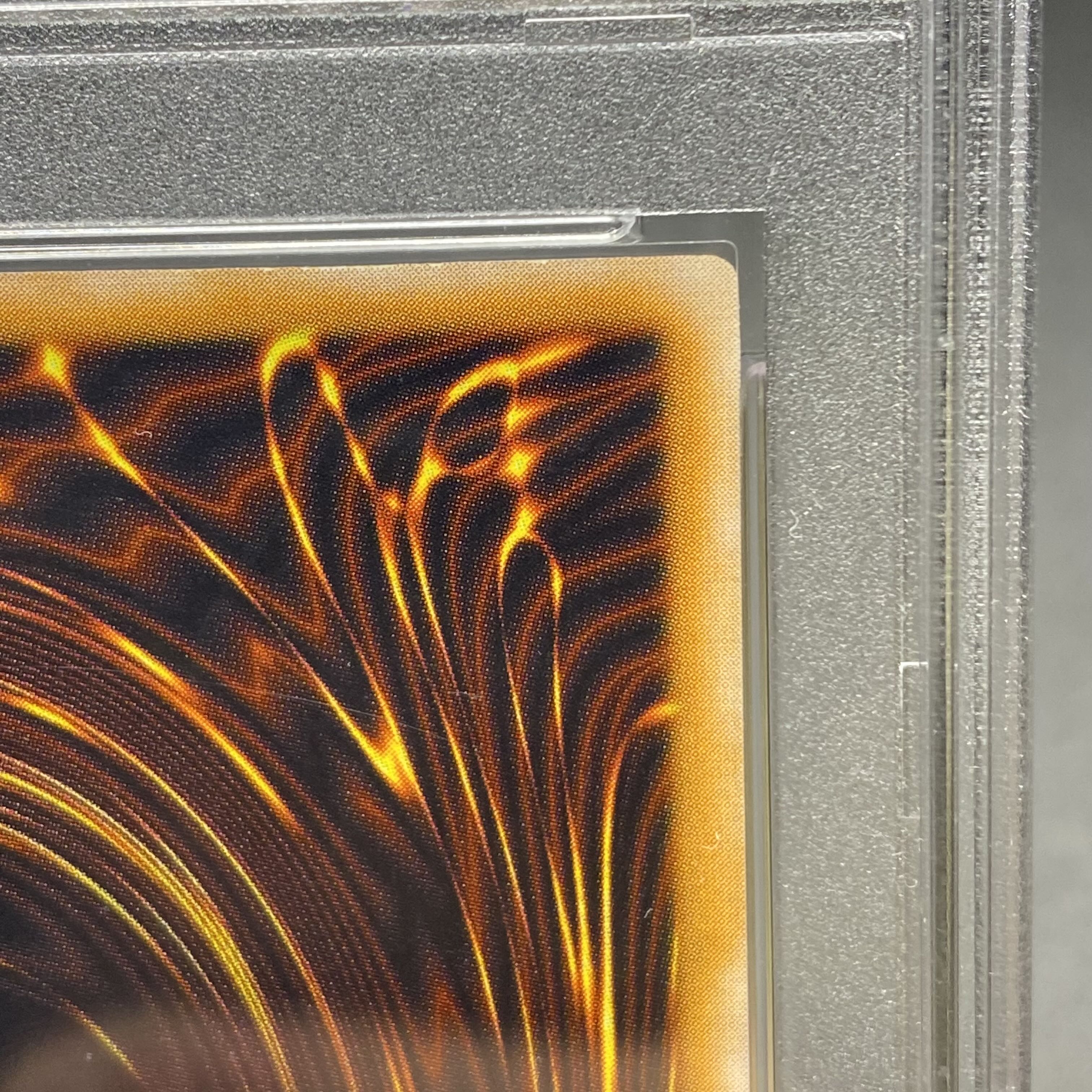 PSA9 Blue-Eyes White Dragon Ultimate Rare (Relief) SM-51