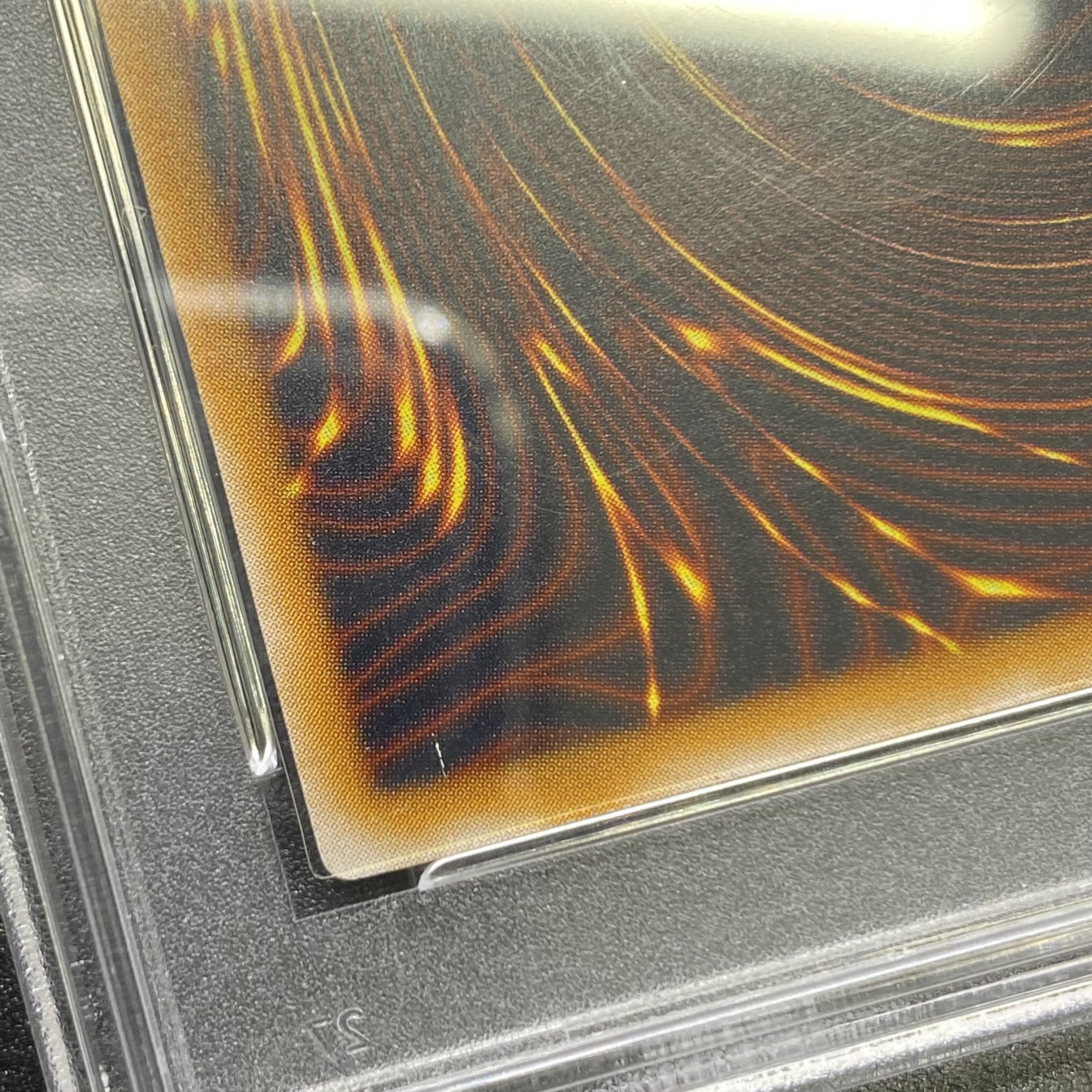 PSA9 Blue-Eyes White Dragon Ultimate Rare (Relief) SM-51