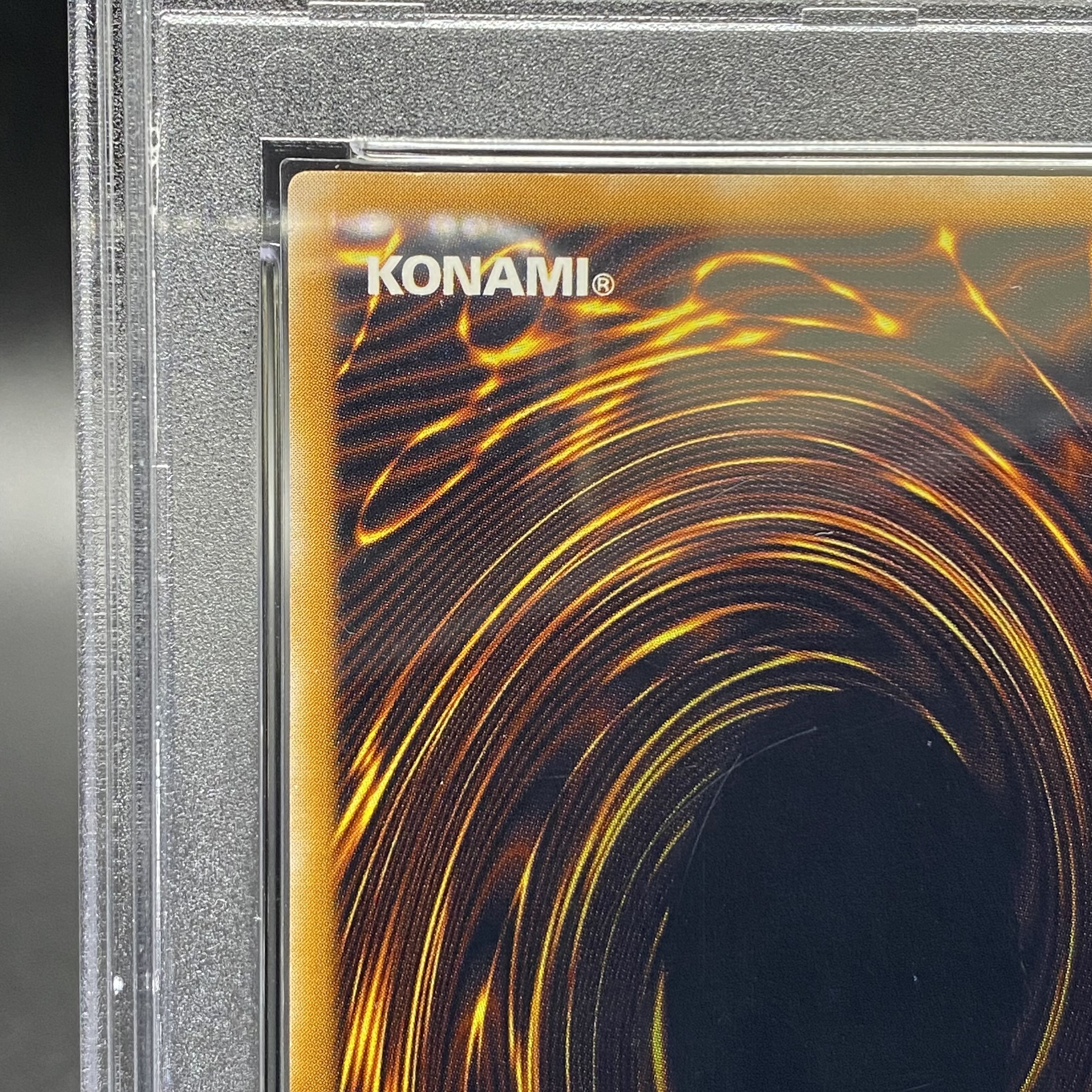 PSA9 Blue-Eyes White Dragon Ultimate Rare (Relief) SM-51