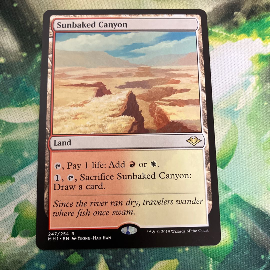 Sunbaked Canyon English