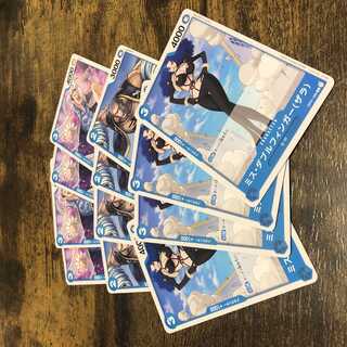 One Piece Card Mr.1 Mr.2 Miss Double Finger 4-Card Set B-W