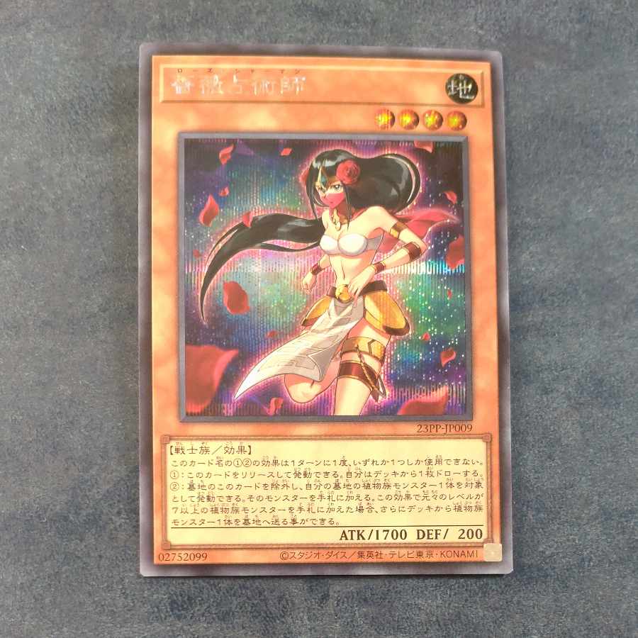Rose Diviner Secret Rare JP009 [Mokurindo].