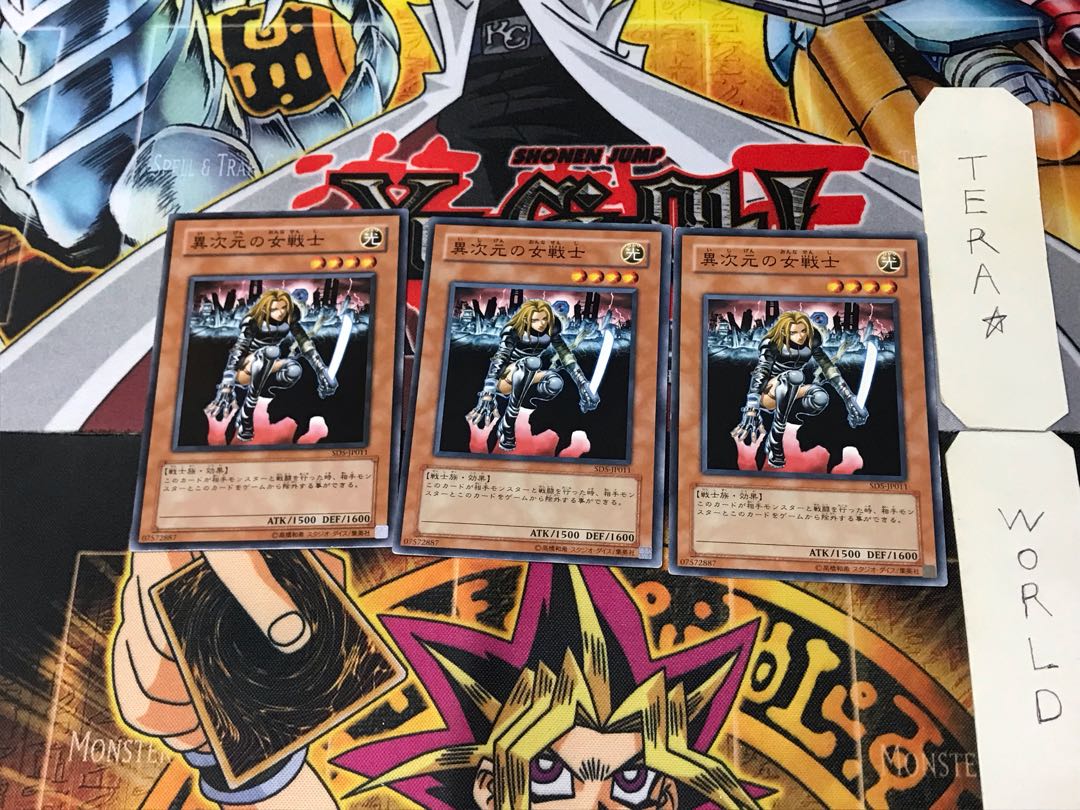 D.D. Warrior Lady SD5 2 Normal, set of 3 Tera.