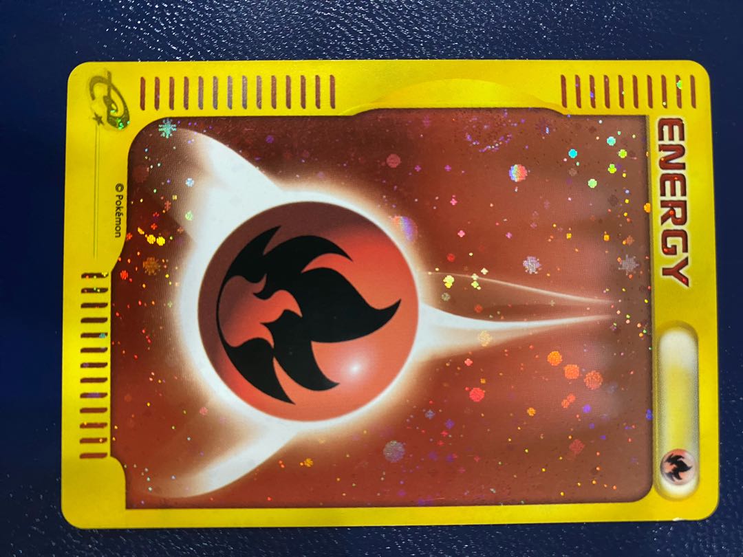 FireEnergyLightningEnergy 2-card set Pokémon Card e