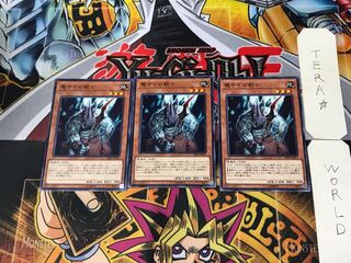 Fiendish Rhino Warrior SR06 9 Normal, set of 3 Tera.