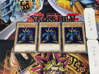 Tri-Horned Dragon TP19 4 Normal, set of 3 Tera.