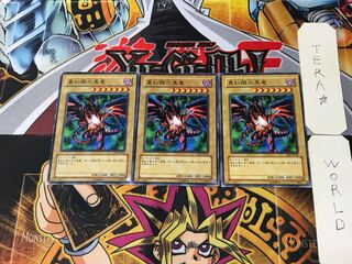 真紅眼の黒竜 SD1 1 ノーマル 3枚セット てら