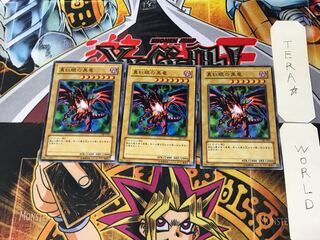 真紅眼の黒竜 SJ2 3 ノーマル 3枚セット てら
