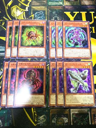 Yu-Gi-Oh Baby Spider Bifurcate Mother Spider Playing Mantis Guard Mantis Premium Pack 2023 Normal Deck Parts
