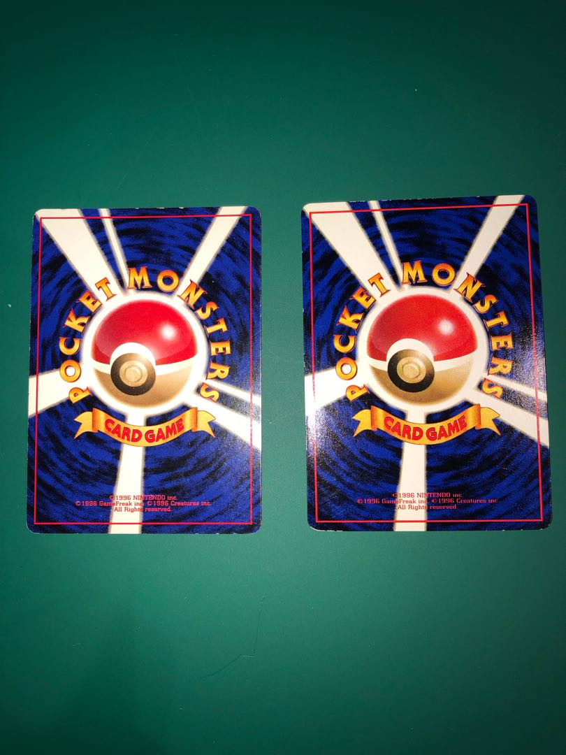 Set of 2 Moltres, old back