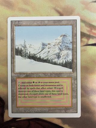 Taiga Dual Land English