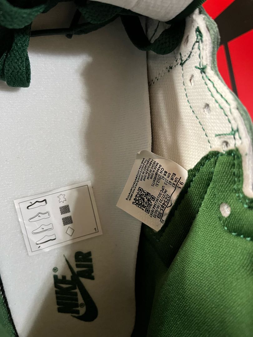 Nike Air Jordan 1 High OG "Gorge Green" Gorge Green/HoWight DZ5485-303 27.5cm