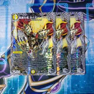 The True Name Tiger Legend (Silver Treasure) VR TR9/TR10 Set of 3