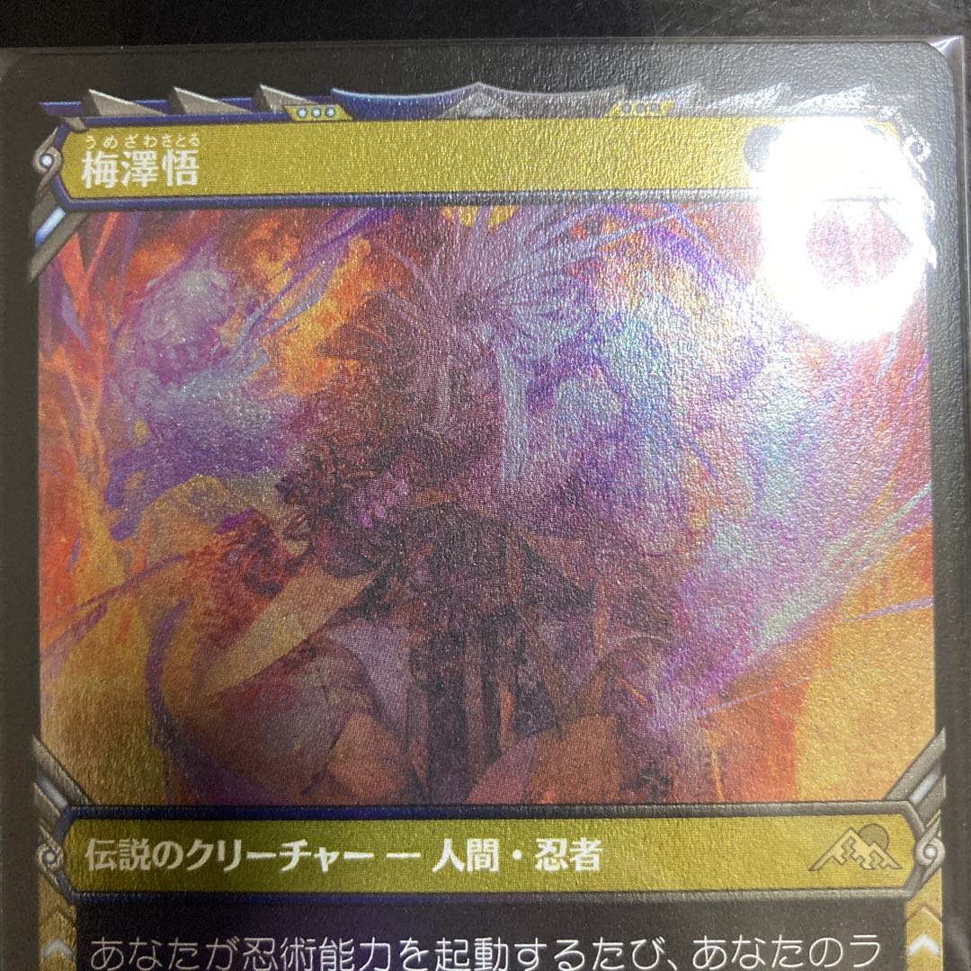 Satoru Umezawa Rare Etching Foil