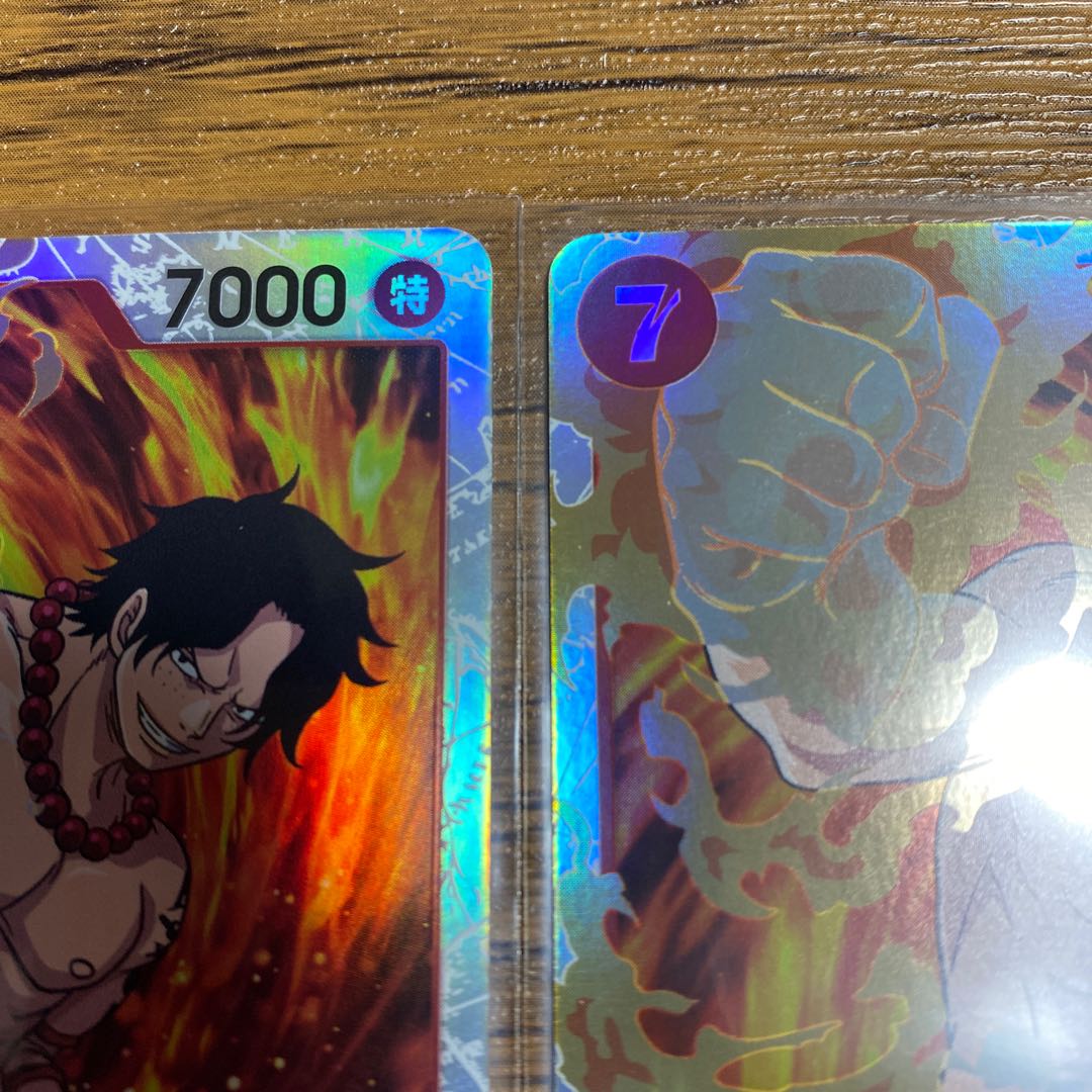 ワンピース頂上決戦 ポートガス・D・エースSR 美品!!