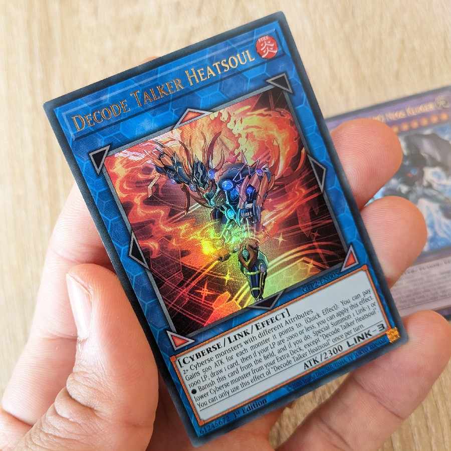 Decode Talker Heatsoul & Elemental Hero Neos Kluger GFP2 English Ultra Rare *Beautiful