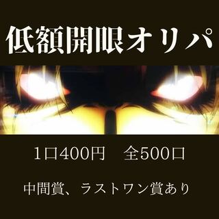 ニニ様専用　低額！！開眼オリパ！！