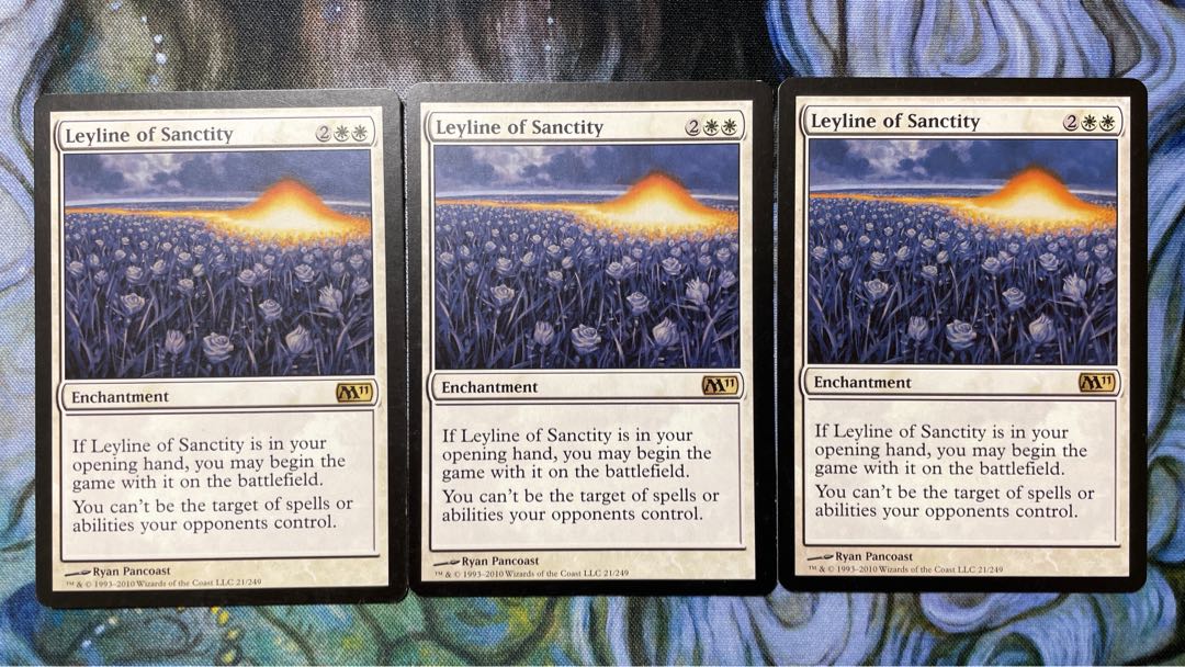 Leyline of Sanctity Rare 21/249 Basic Set 2011