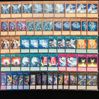 遊戯王 No.139 銀河眼 ガチ構築 デッキ40枚＋EX15枚 30枚