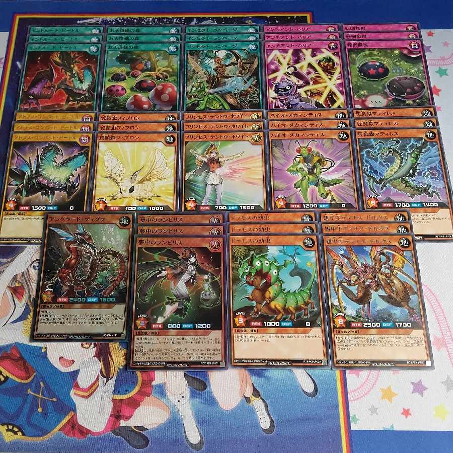 (40枚)昆虫族セット①