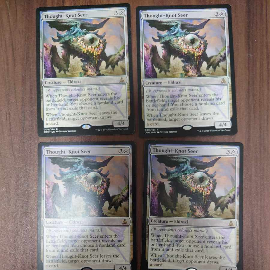 Thought-Knot Seer English 4-card set OGW