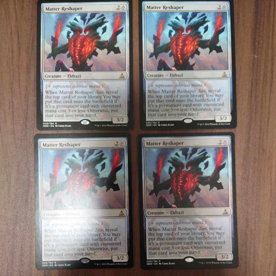 Matter Reshaper English 4-card set OGW