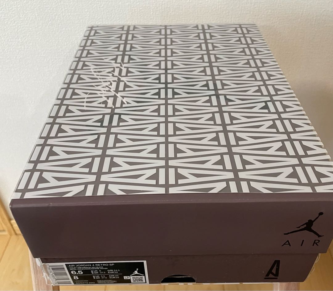 A Ma Maniére x Nike Air Jordan 4 "Violet Ore" 24.5cm