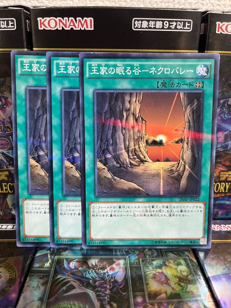 Yu-Gi-Oh Studio 1840 Sleeping Valley of Kings - Necro Valley Parallel 3 Normal