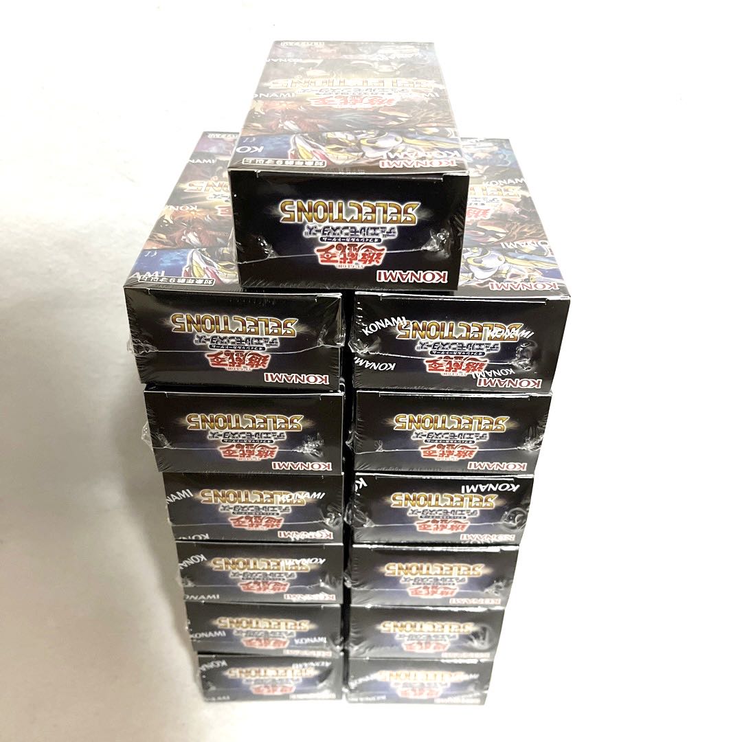 Yu-Gi-Oh selection5 selection5 with shrink wrap New unopened 13 boxes