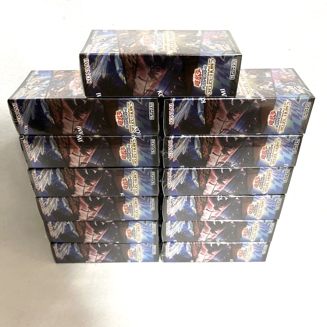 Yu-Gi-Oh selection5 selection5 with shrink wrap New unopened 13 boxes