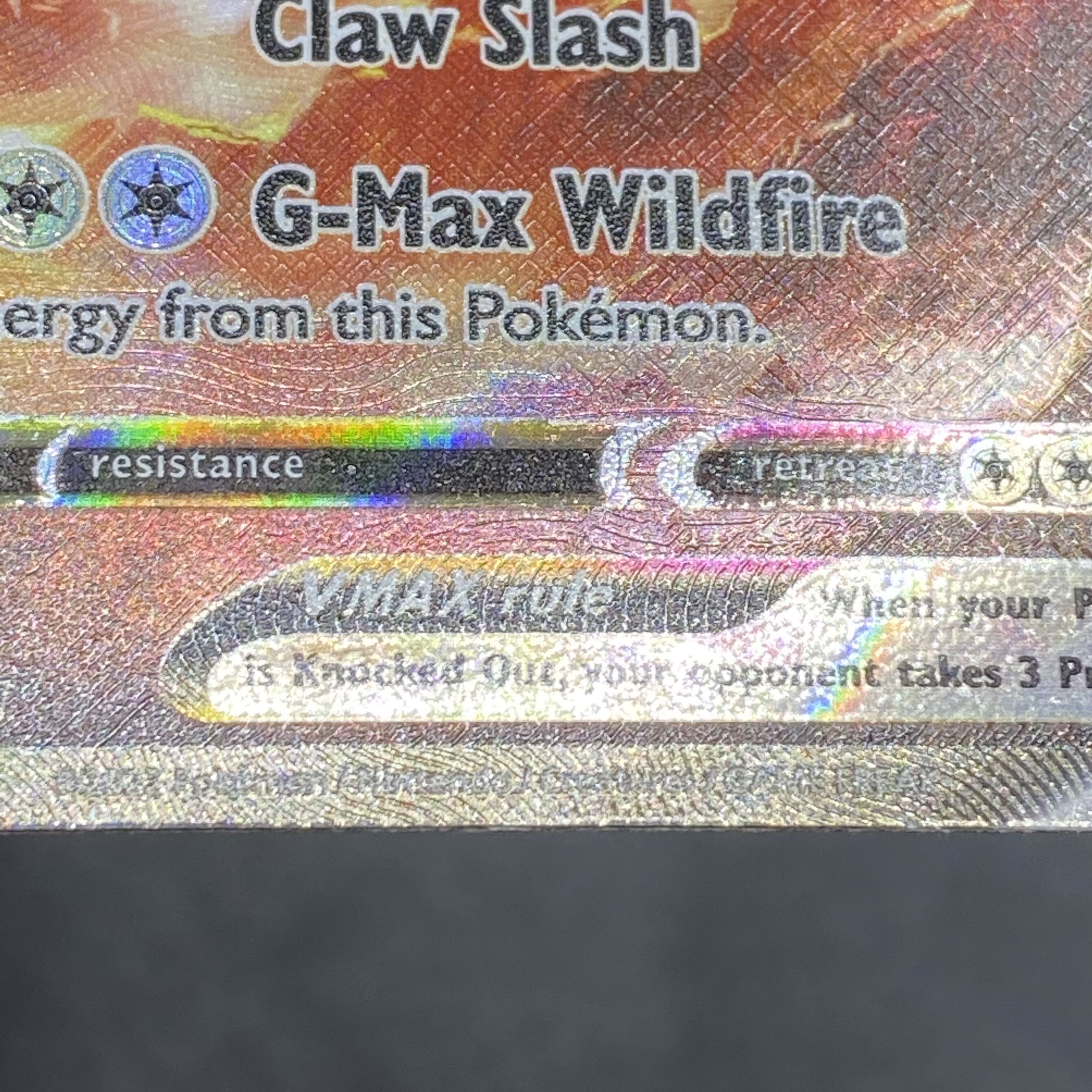 English CharizardVMAX PROMO CharizardVMAX SWSH261