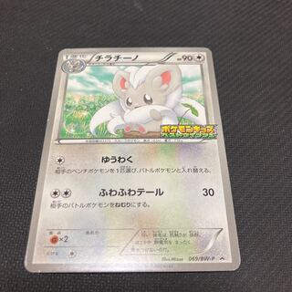 Cinccino 069/BW-P promo, with white cover