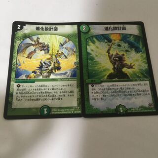 進化設計図二枚