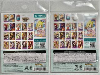 Official Pokemon Sticker Set TRAINERS Salon!