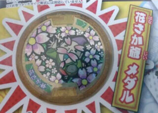 ☆新品/未使用 妖怪ウォッチ 妖怪メダル 花さか爺 レジェンド レア