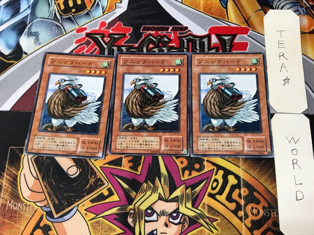 Sonic Bird PE 2nd period ver 3 normal, set of 3 Tera