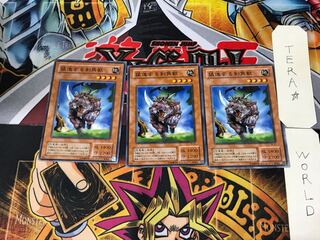 猛進する剣角獣 TB 2期ver 1 ノーマル 3枚セット てら