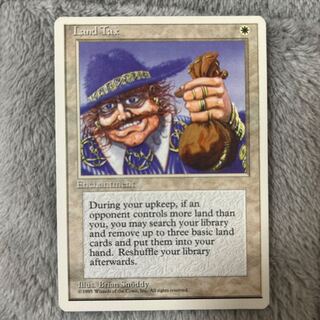 mtg Land Tax English Alternate Edition