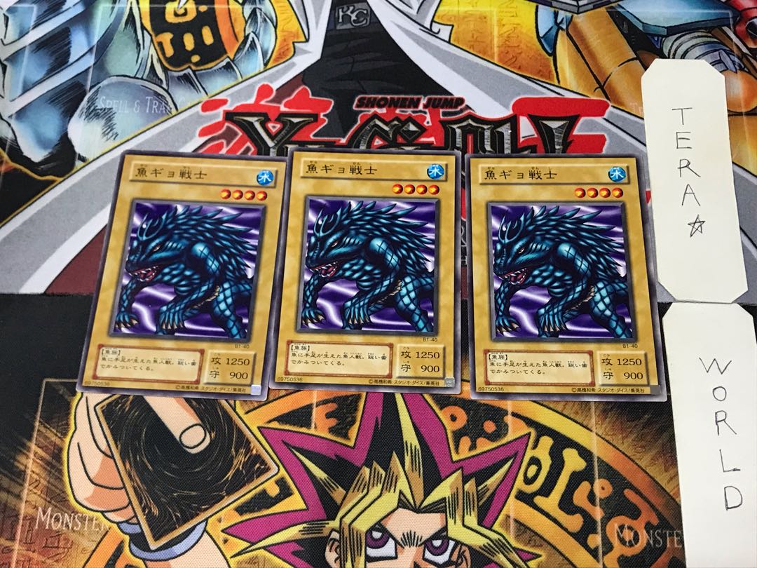 Wow Warrior B1 2nd period ver 2 normal set of 3 Tera