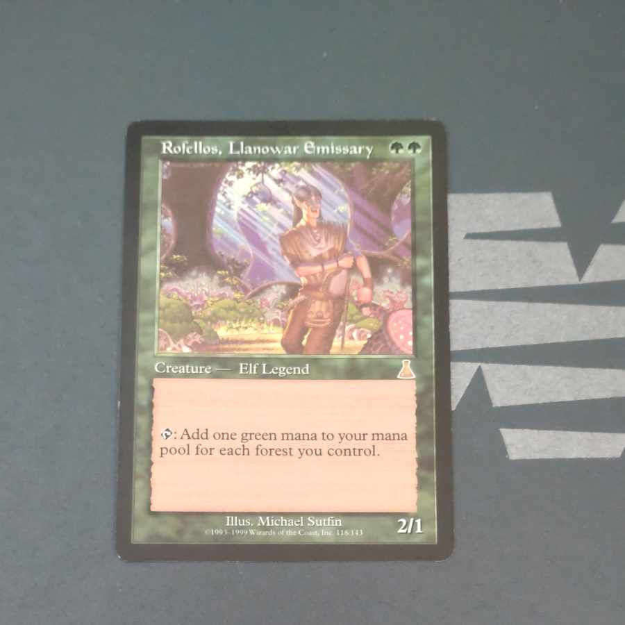 Rofellos, Llanowar Emissary Rare 118/143