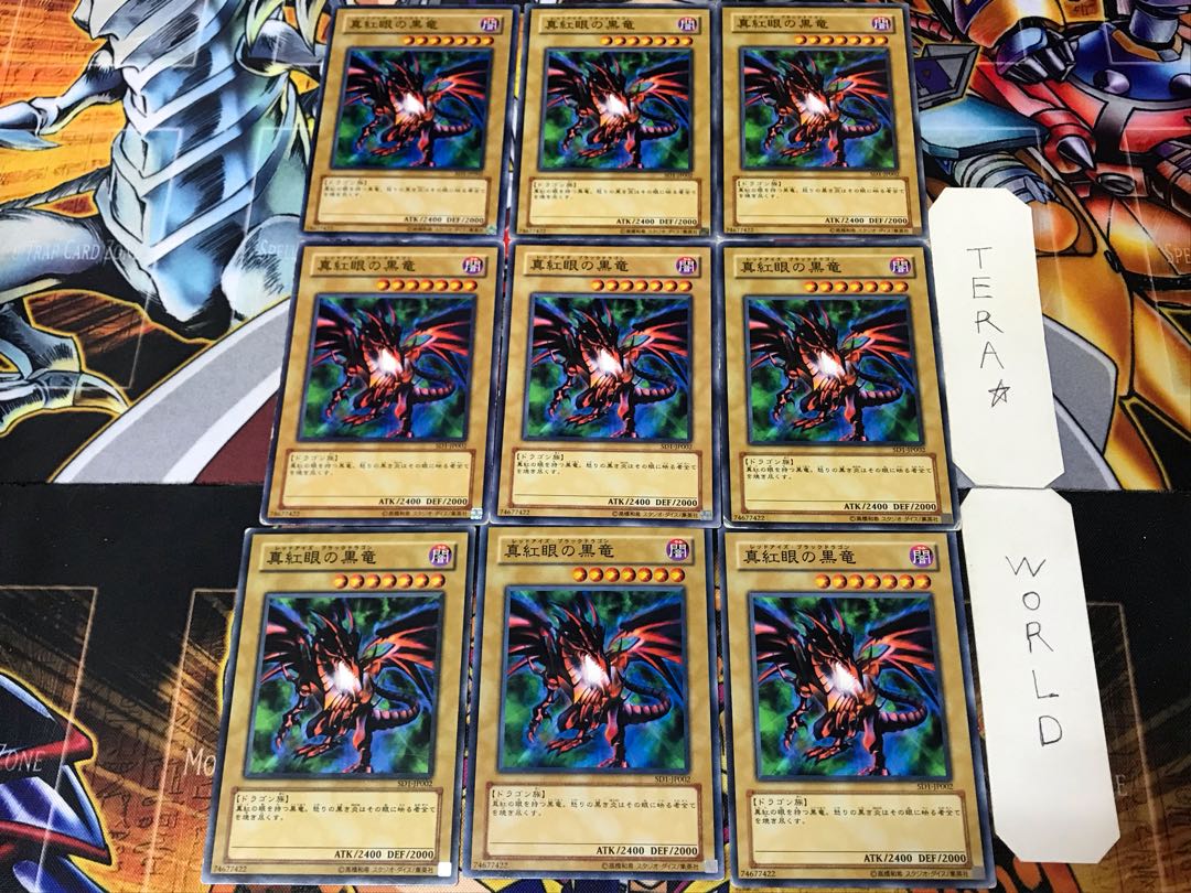 Red-Eyes Black Dragon SD1 2 Normal 9-card set Tera