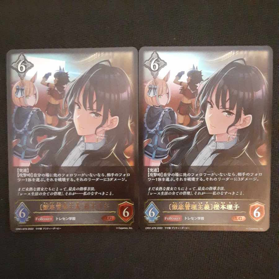 〔徹底管理主義〕樫本理子 LG 2枚