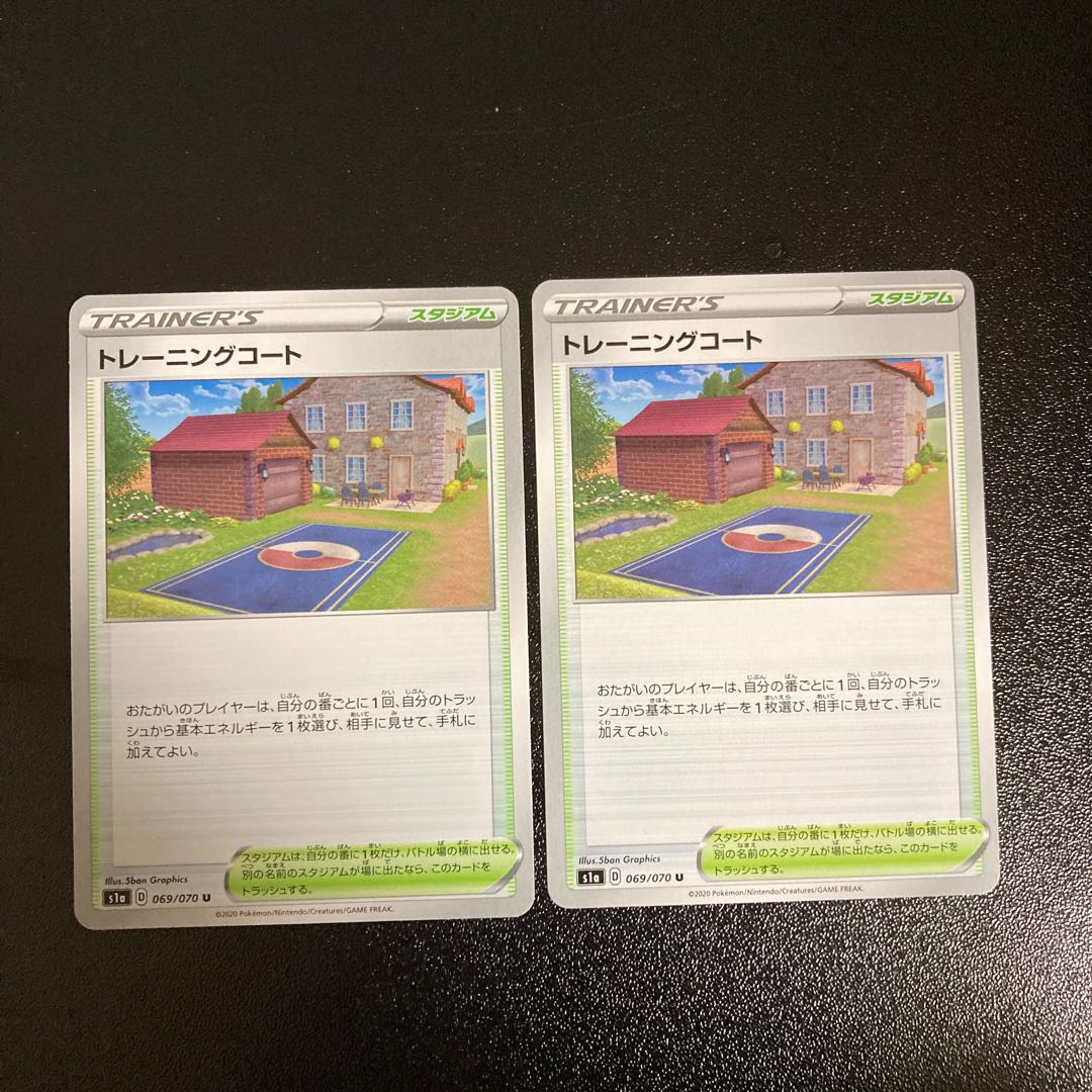 PC Training Court (069/070) Uncommon, set of 2