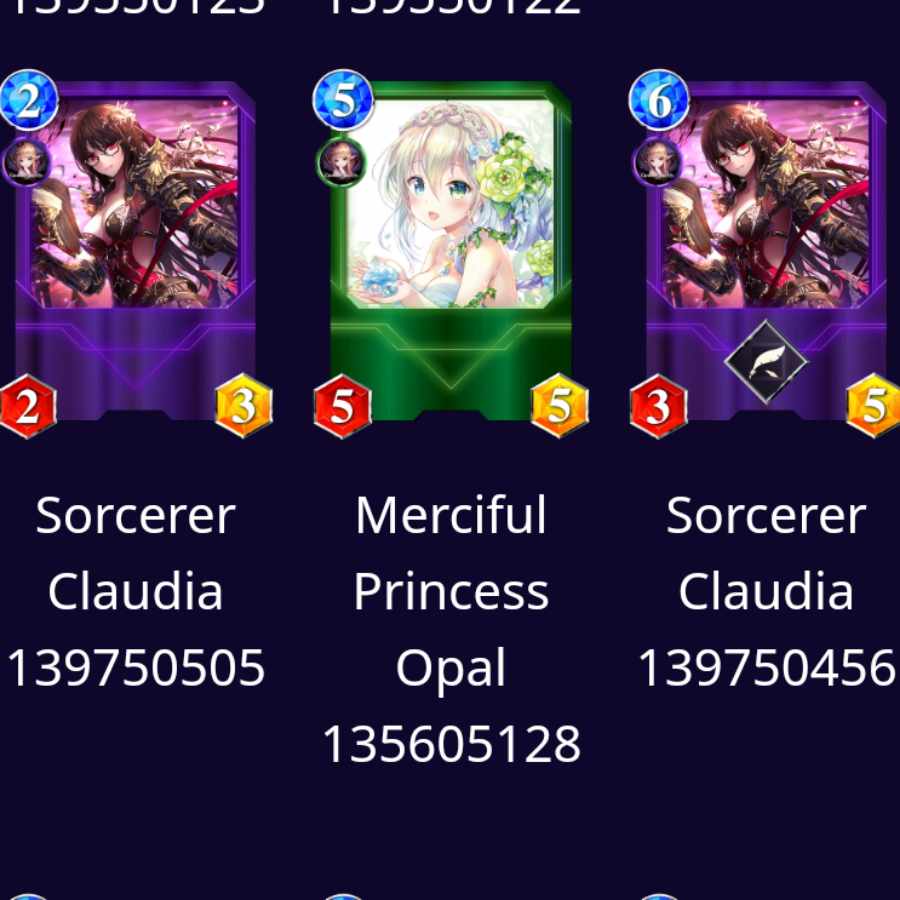 【2枚、No.456,505】魔導士 クローディア【Lv.38】