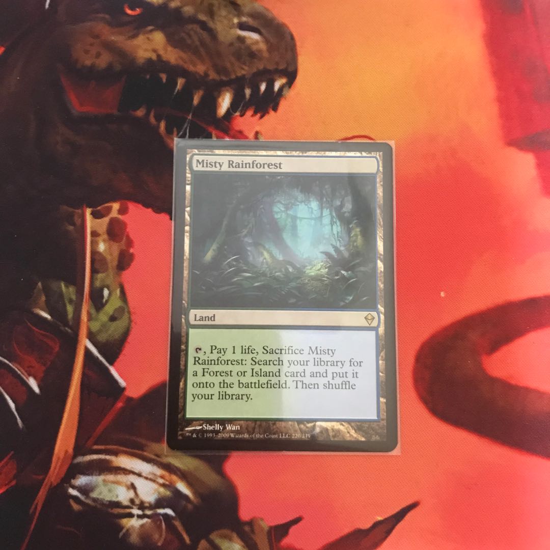 霧深い雨林 英語