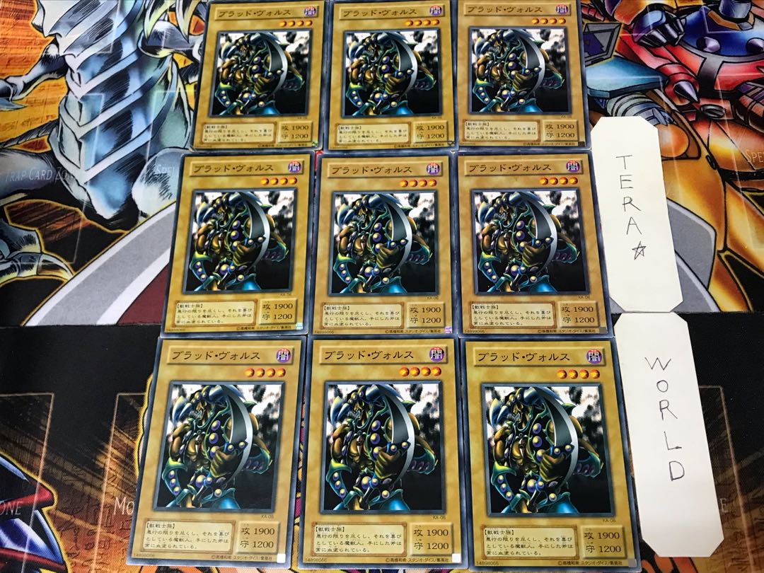 Vorse Raider KA 2nd period ver 1 normal, set of 9 Tera.