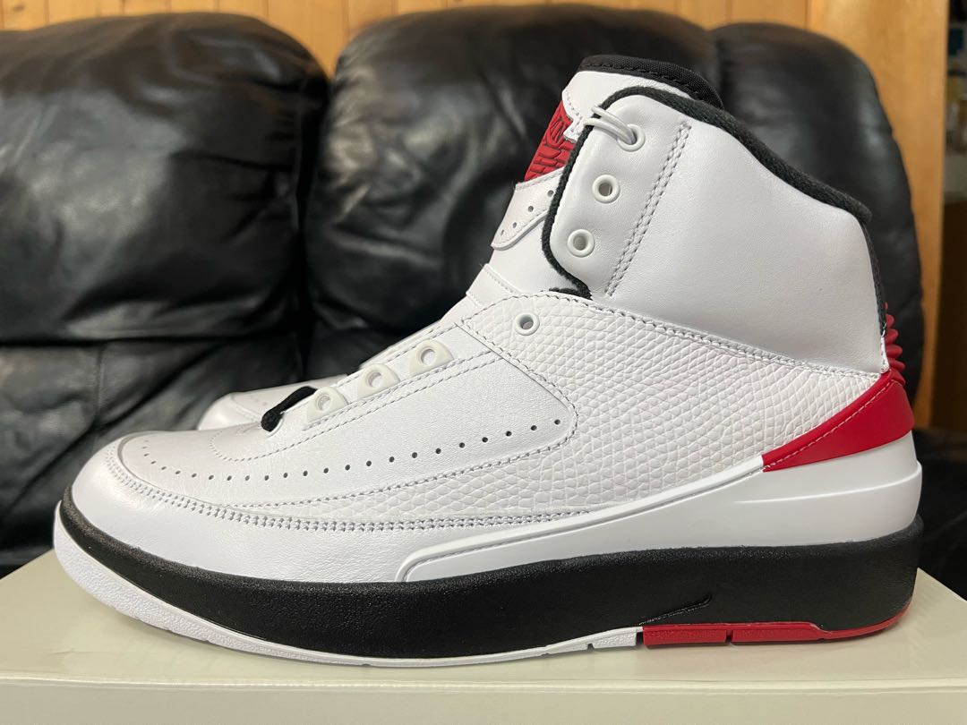 ナイキ ウィメンズ エアジョーダン2 "シカゴ"(2022) バーシティレッド/ブラック/ホワイト DX4400-106 27.5cm